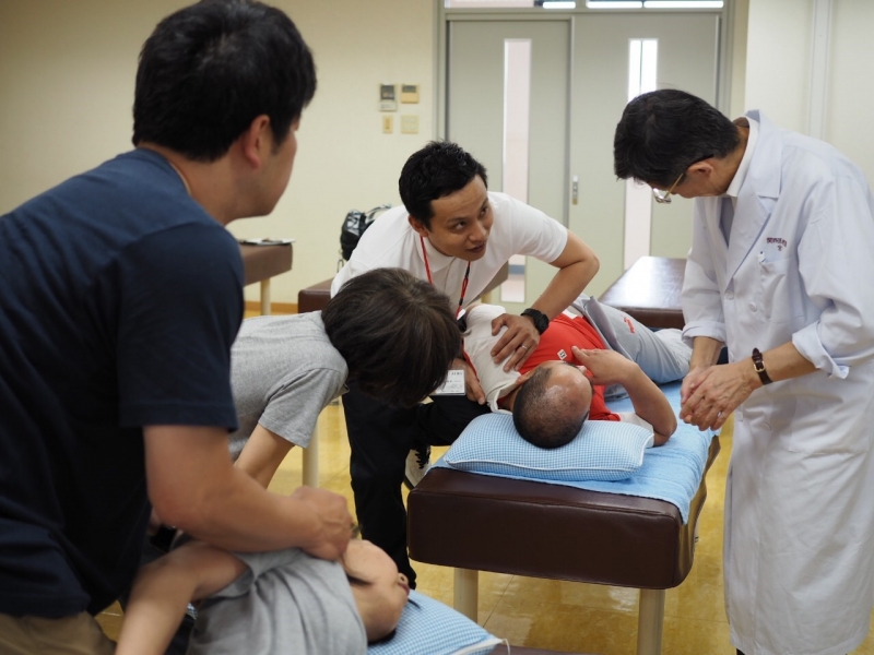 肩関節の運動をよく見て下さい！